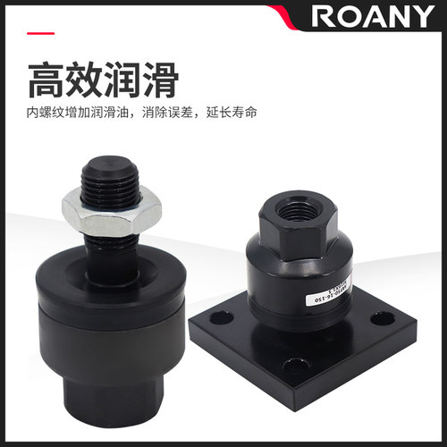 气缸浮动鱼眼万向接头M4*0.7M5M6M8*1.25M10M12M14M16M18M20*1.5 - 图1