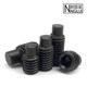 Convex end tightening screw 12.9 cylindrical machine