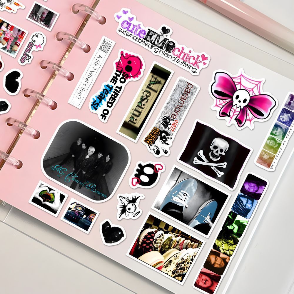 sence拼贴素材切膜贴纸ins风盐系拼贴古早味审美积累手账素材贴画 - 图1