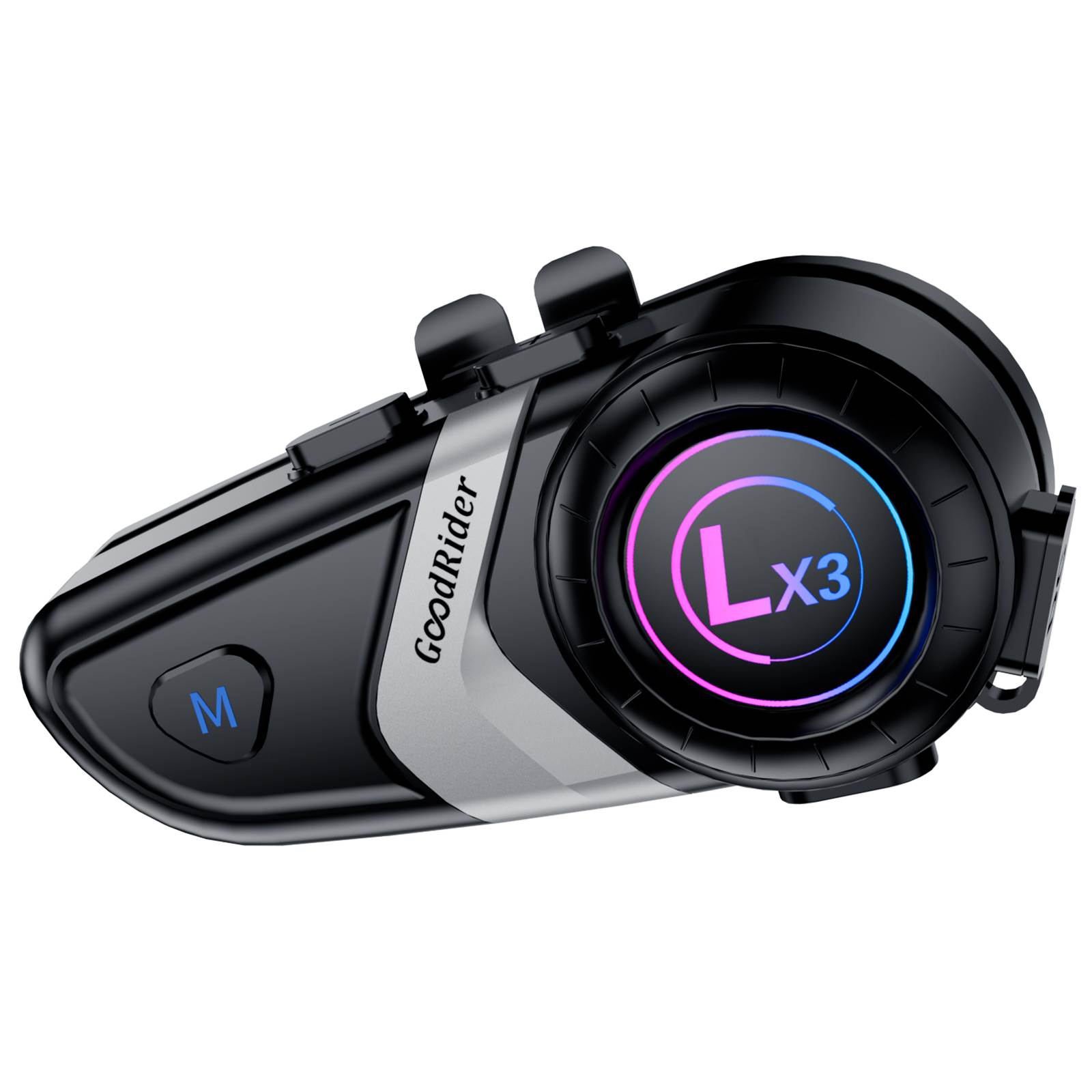 好骑手LX3摩托车头盔蓝牙耳机无线防水外卖头盔耳机全新升级版5.3-图3