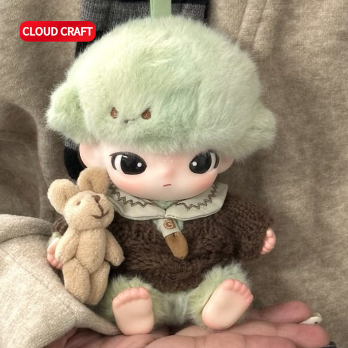 适用DIMOO娃衣新生日记系列冬日小兔毛衣套装搪胶毛绒挂件着替服,淘宝优惠券,粉丝福利购,淘宝优惠卷