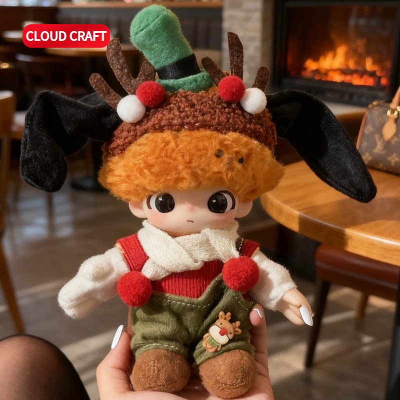 适用拉布布三代娃衣圣诞款衣服套装labubu一二三代搪胶玩偶着替,淘宝优惠券,粉丝福利购,淘宝优惠卷