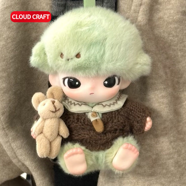 适用DIMOO娃衣新生日记系列冬日小兔毛衣套装搪胶毛绒挂件着替服,淘宝优惠券,粉丝福利购,淘宝优惠卷