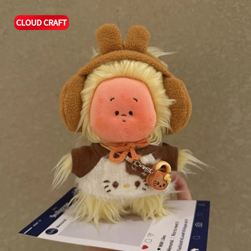 适用星星人娃衣可爱Kitty套装星星人风中凌乱一二三代衣服可换装,淘宝优惠券,粉丝福利购,淘宝优惠卷