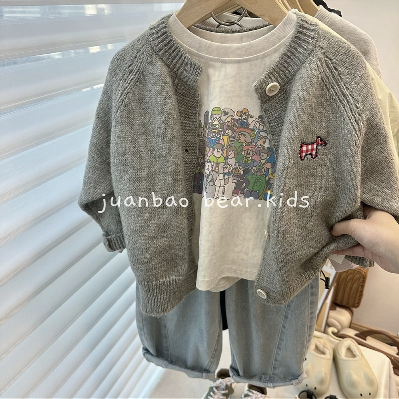 秋季新款儿童洋气百搭长袖t恤男童扎染纯棉内搭打底衫宽松上衣薄,淘宝优惠券,粉丝福利购,淘宝优惠卷