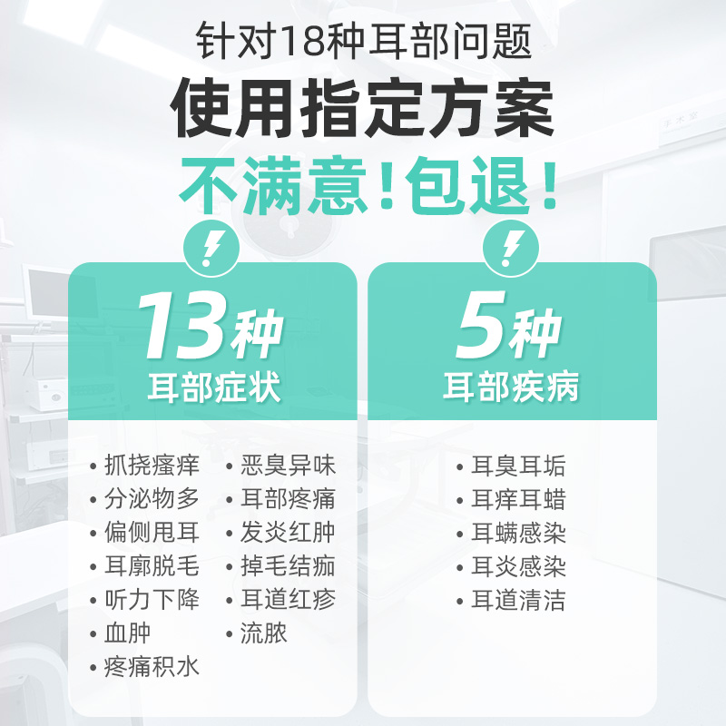 猫咪洗耳液除耳螨狗狗用滴耳液耳朵清洗液宠物清洁专用药真菌幼猫 - 图1