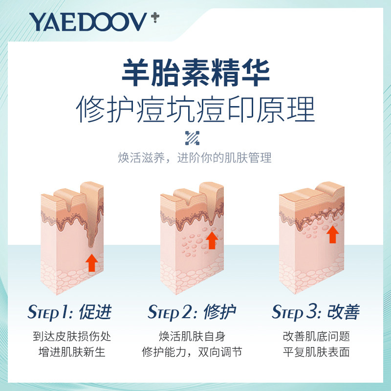 英国雅伯顿羊胎素酵母60补水冻干粉 雅伯顿液态精华