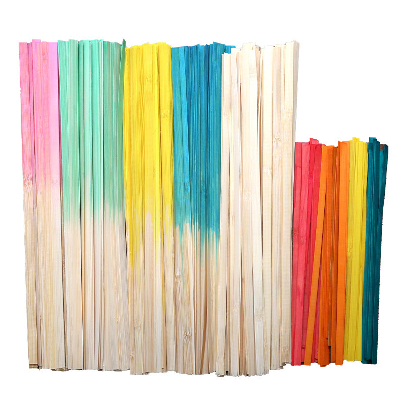 软竹条编织竹子竹编扇子竹片非遗竹编条手工diy材料包彩色竹篾条,淘宝优惠券,粉丝福利购,淘宝优惠卷