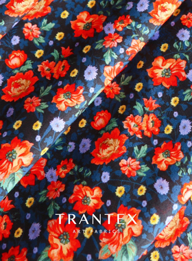 diy全棉碎花衣服装进口品质布料