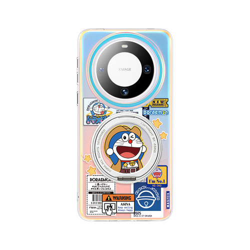 ANGYING × 牛仔蓝胖子适用华为Mate80Promax手机壳新款mate60磁吸支点壳mt70带支架Lo5硅胶套por高级感2026 - 图0