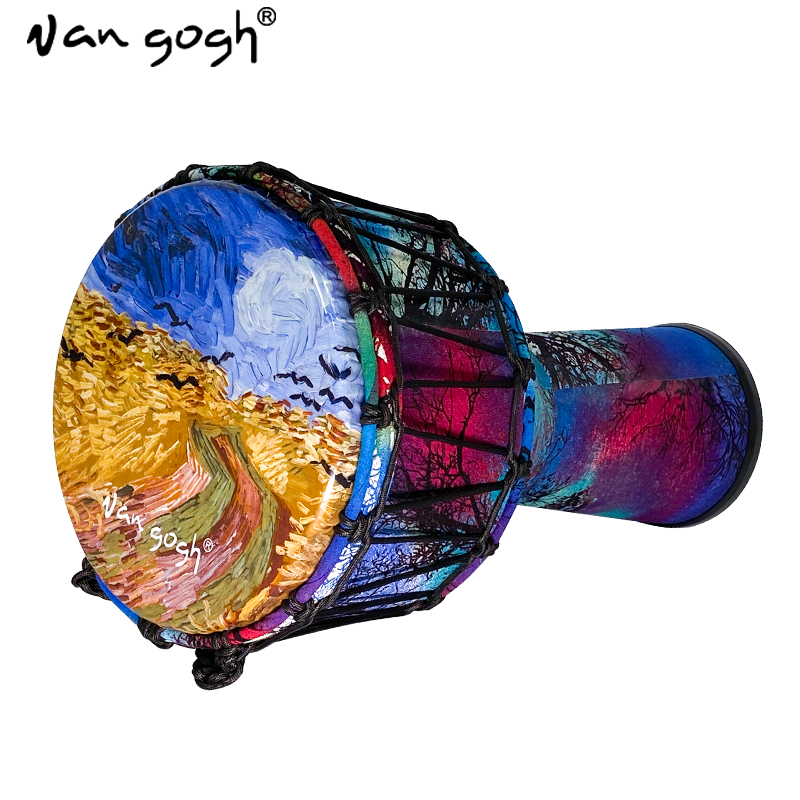 vangogh乐器旗舰店vangogh 非洲鼓10寸成人初学入门级手鼓丽江表演12寸专业打击乐器3