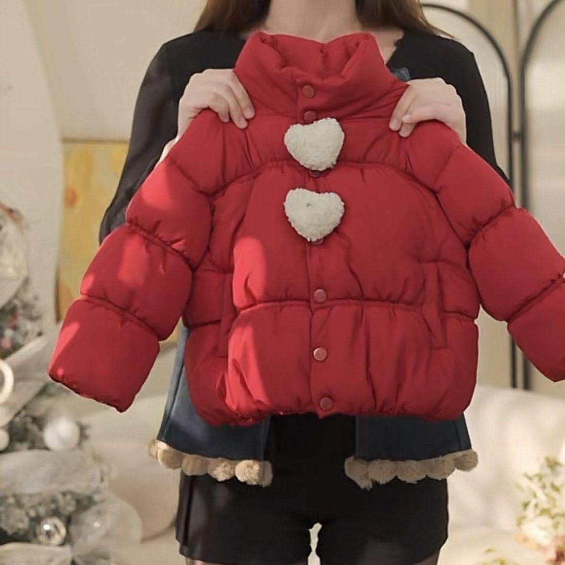 女童棉衣外套2024冬装新款儿童洋气韩版面包服女宝宝冬季羽绒棉袄,淘宝优惠券,粉丝福利购,淘宝优惠卷