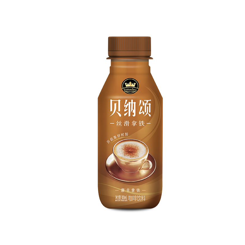 5月新货产康师傅贝纳颂摩卡拿铁咖啡饮料即饮300mL*15瓶茶饮 - 图2