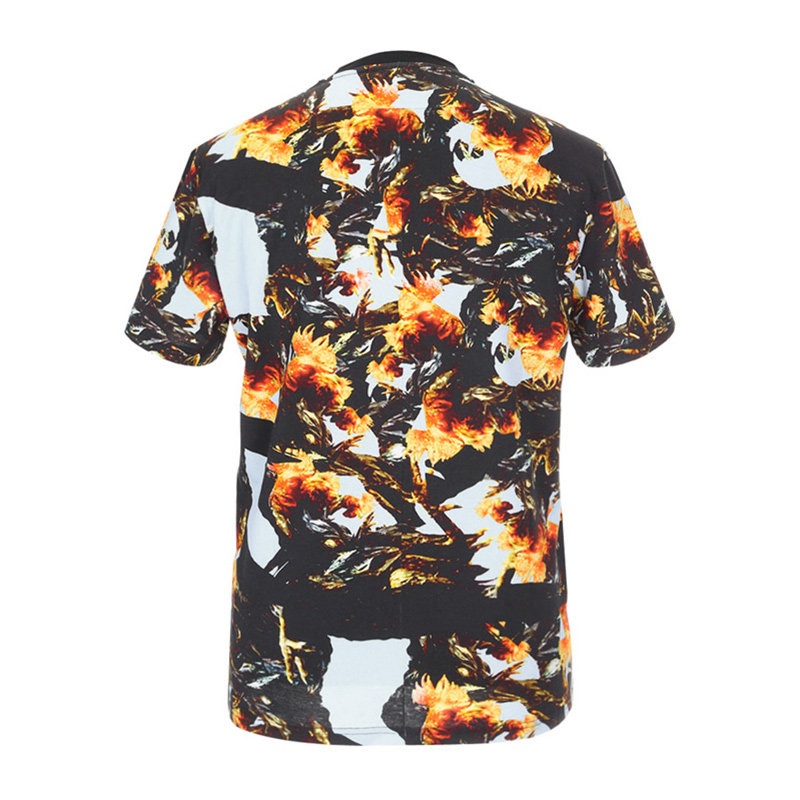 givenchy男装彩色印花棉质圆领t恤 奢批海外T恤