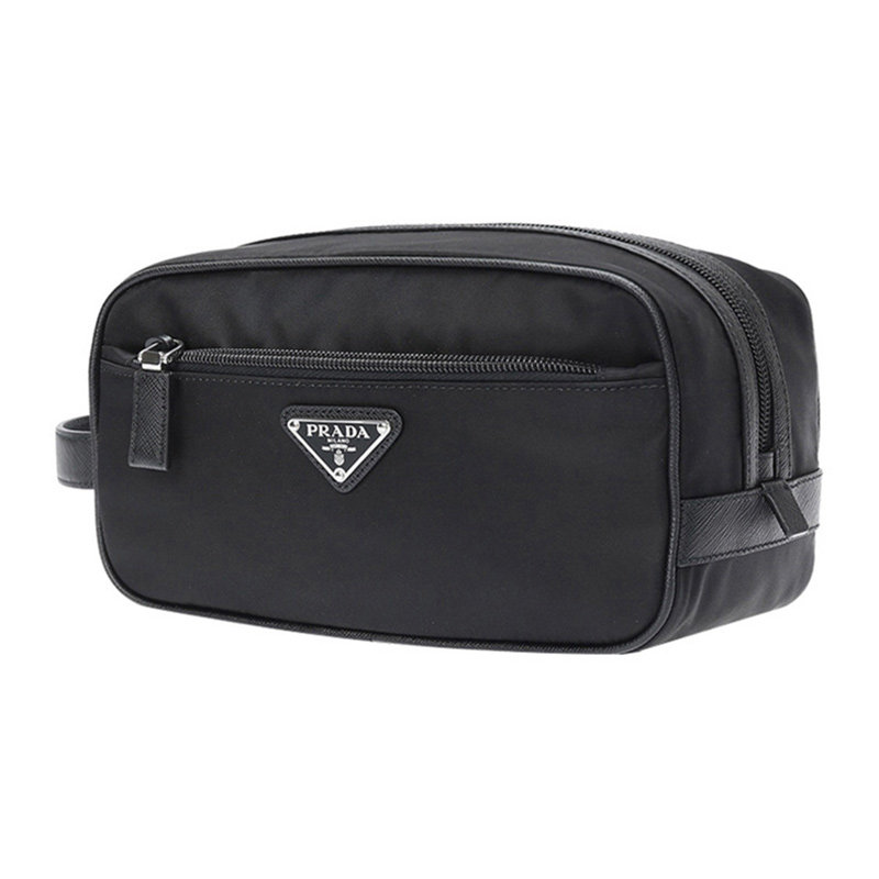 【香港直邮】prada /普拉达手拿包 奢批海外男士包袋