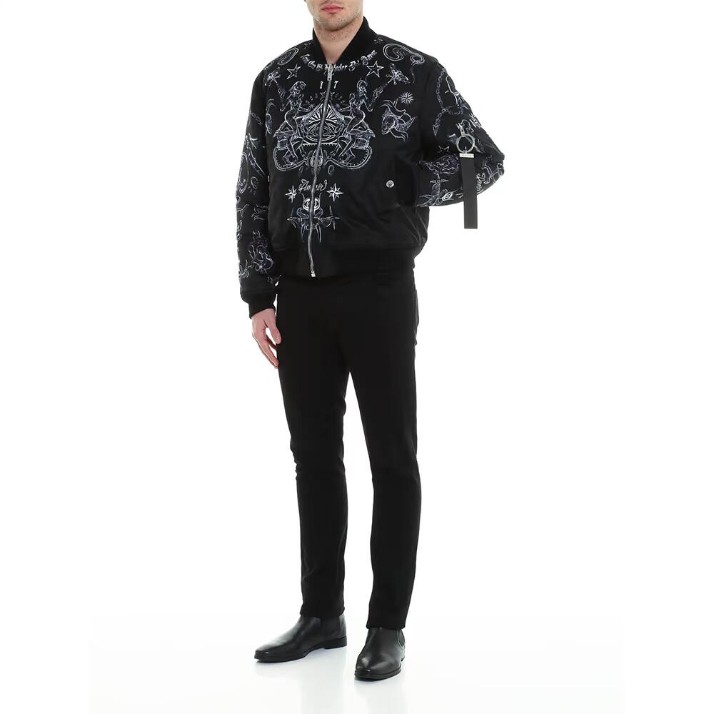 givenchy男士黑色棉质白色字母卫衣 奢批海外卫衣