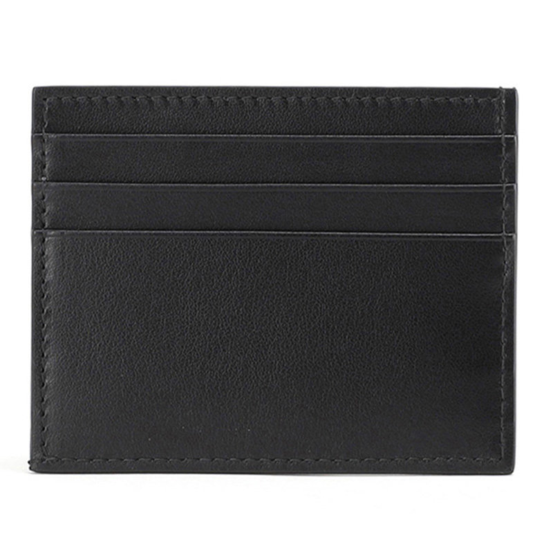 prada男包黑色牛皮卡片夹零钱包 奢批海外钱包