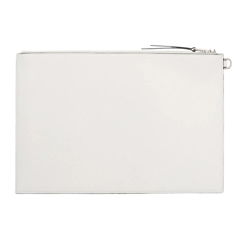 givenchy白色牛皮largepouch手拿包 奢批海外手拿包