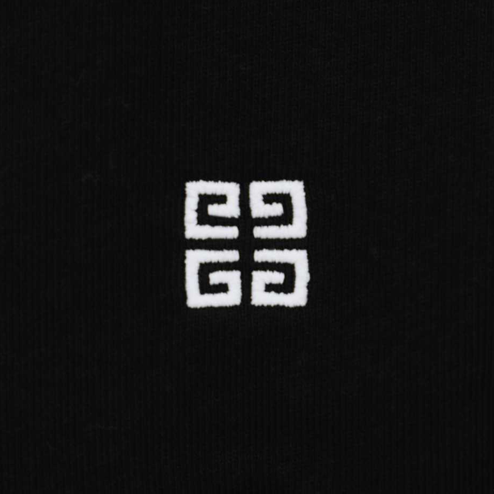 givenchy男士黑色棉质白色字母卫衣 奢批海外卫衣
