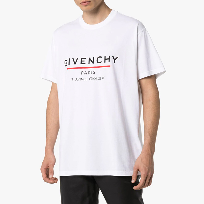 givenchy /纪梵希男装白色经典t恤 奢批海外T恤