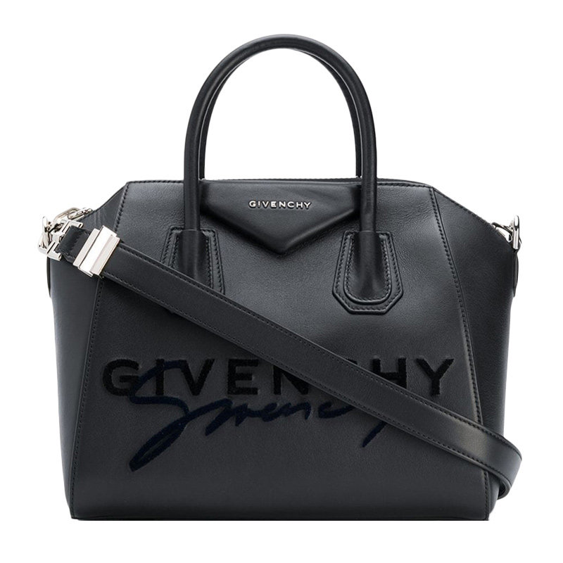 givenchy黑色牛皮antigona手提包 奢批海外女士包袋