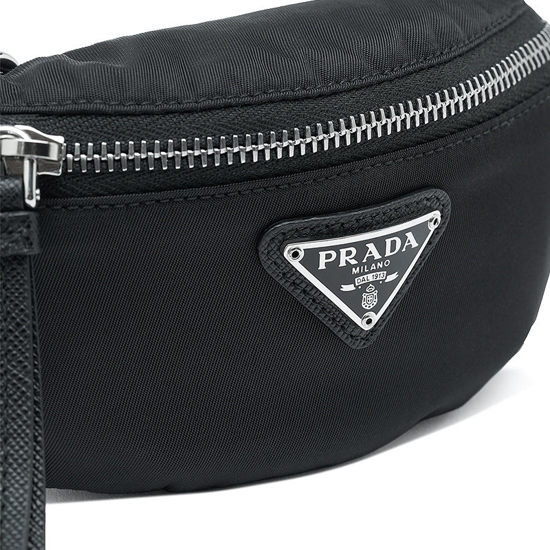 prada /普拉达男士尼龙腰包斜挎包 奢批海外男士包袋