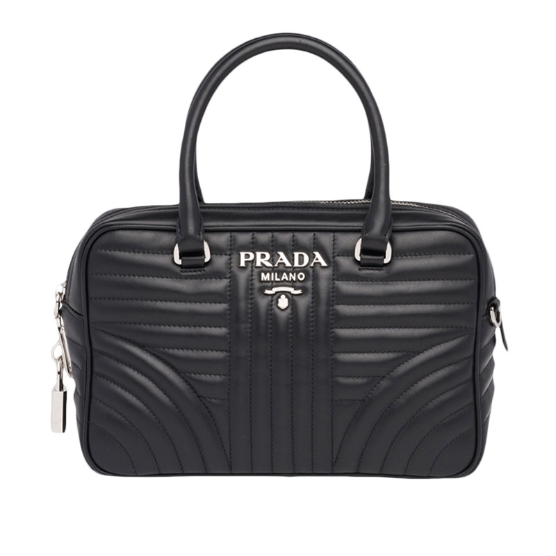 prada普达拉diagramme系列单肩包 奢批海外女士包袋