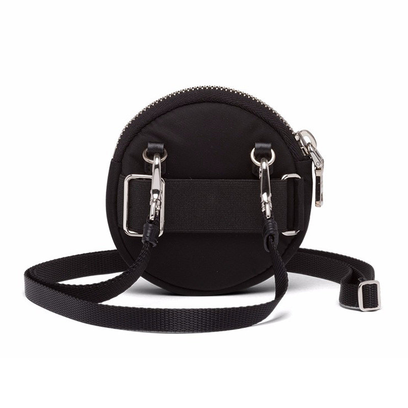 prada /普拉达女士经典黑色斜跨包 奢批海外女士包袋