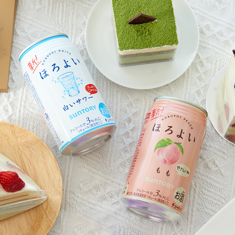 三得利预调酒官方旗舰店【年货节】日本三得利和乐怡HOROYOI预调酒网红鸡尾酒350mL*8果酒3
