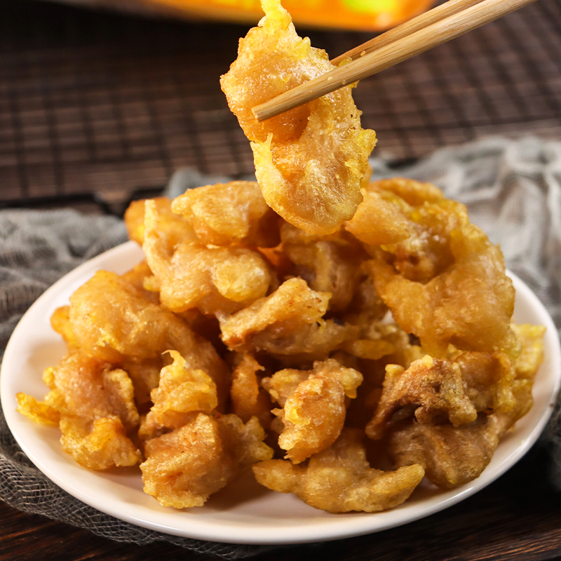 酥炸猴头菇300g*2袋半成品原味空气炸锅小吃冷冻食材家用商用批发