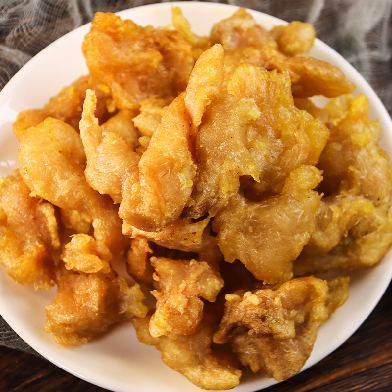 酥炸猴头菇300g*2袋半成品原味空气炸锅小吃冷冻食材家用商用批发