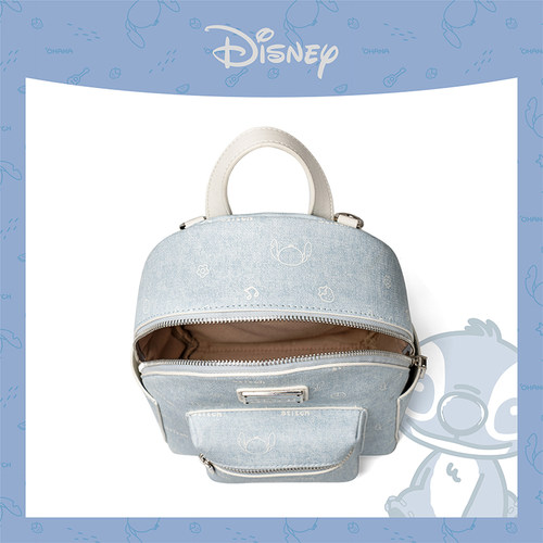 Disney/迪士尼正品史迪仔2025新款双肩包高级感轻便旅行背包 - 图1