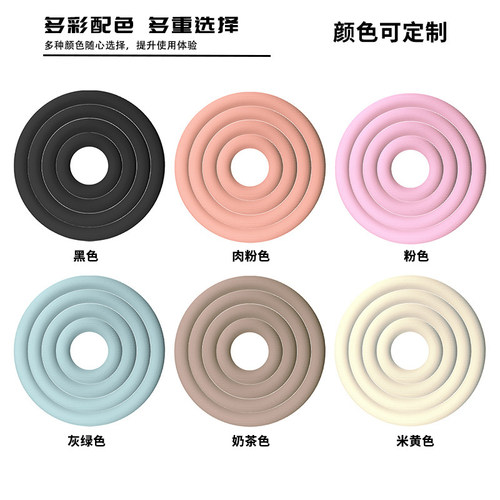 圆形瑜伽负重环软胶哑铃女士健身男士力量材锻炼塑形Power ring - 图3