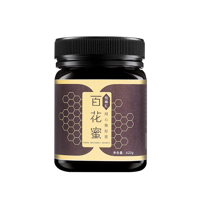 纯正天然农家自产百花荆条油菜蜜 悦蜂汇蜂蜜