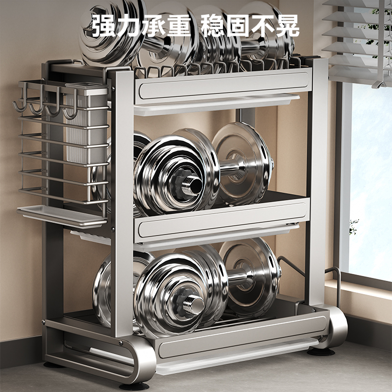 厨房置物架多功能碗盘碗碟收纳架碗筷收纳盒碗柜家用放碗架沥水架-图2