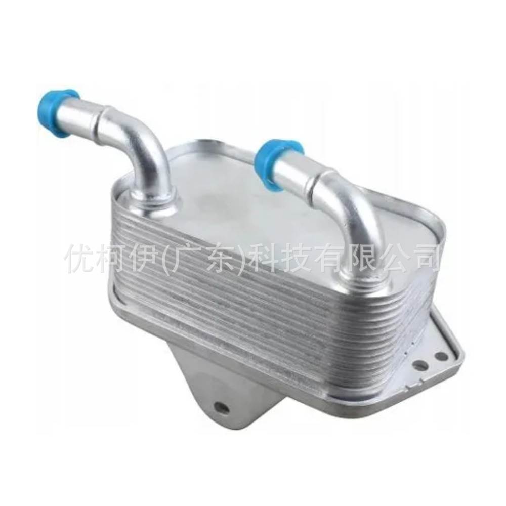 POKESS 适用大众/奥迪汽车机油散热器 06E-117-021G 06E-117-021 - 图1