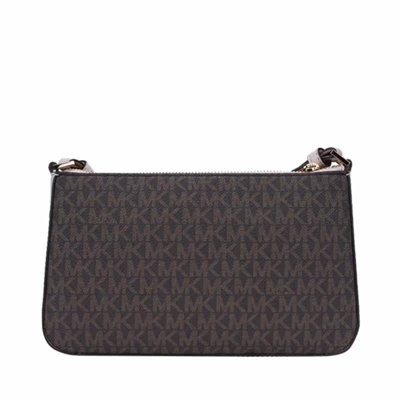 mk经典零钱包三合一老花配皮斜挎包 GRACE海外女士包袋