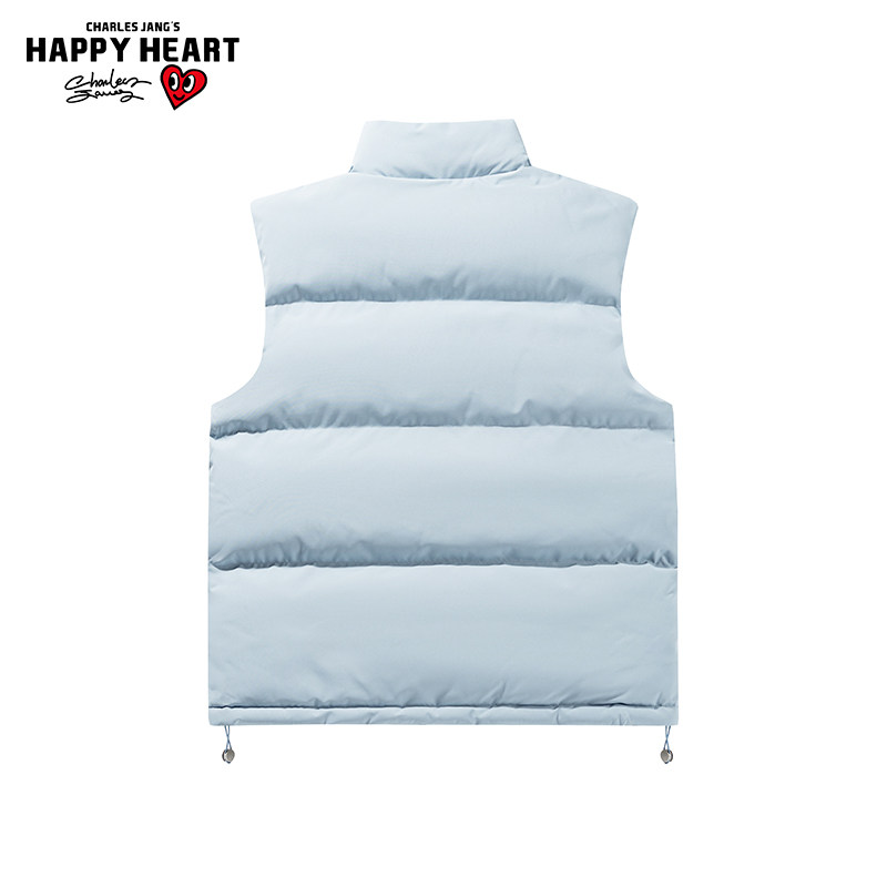 查尔斯桃心 勇者图章格子纹棉马甲男女冬季保暖加厚情侣外套棉服,淘宝优惠券,粉丝福利购,淘宝优惠卷