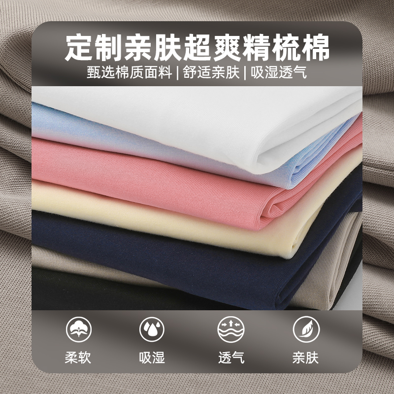 查尔斯桃心 短袖t恤男美式花卉印花夏季2025新款纯棉圆领情侣半袖 - 图3