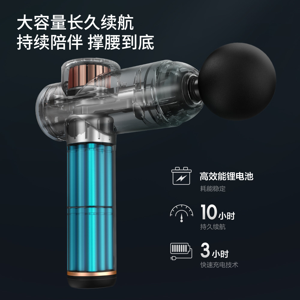 奥克斯筋膜枪肌肉放松按摩器迷你肌膜颈膜枪专业级健身电动按摩枪,淘宝优惠券,粉丝福利购,淘宝优惠卷