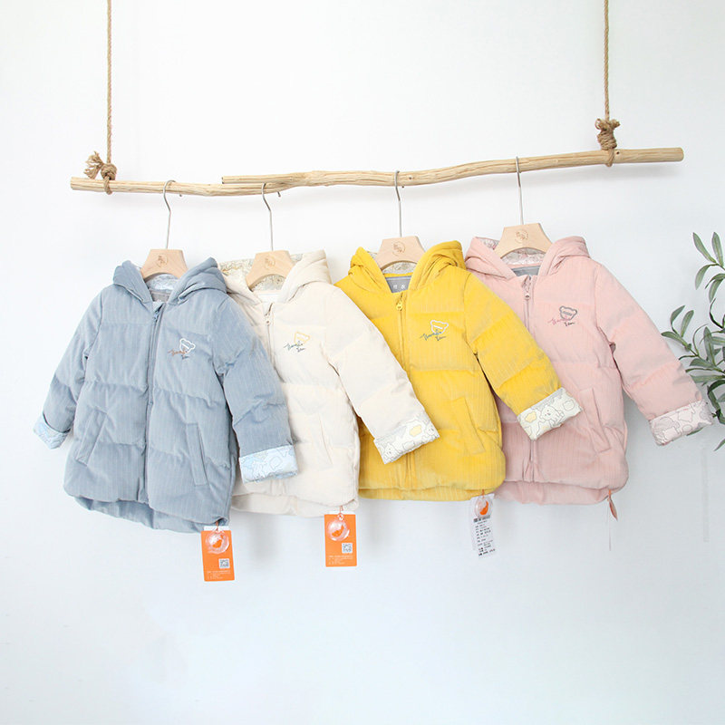 【反季清仓】YUYBEIB儿童羽绒服男女童洋气短上衣白鸭绒加厚外套,淘宝优惠券,粉丝福利购,淘宝优惠卷