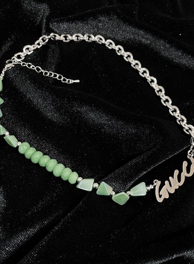 东陵china亚文化青年串珠项链