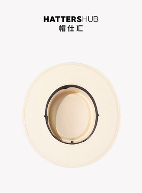 KEYONE法式高级感纯羊毛平顶礼帽