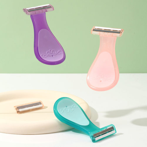 手动刮毛刀女生专用腋下腿毛阴毛私密处剃毛器安全身脱毛神器 - 图1
