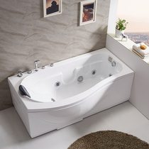 HEGII Hengjie Abnormal bathtub home adult tub pool arched makeup room Acrylic Bathtub Small Family press