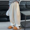 【口袋虎】儿童一体绒加厚老爹裤