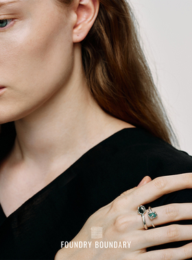 2025秋冬新款单只小冰川戒指