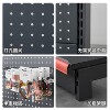 Hole board shelf display rack hardware tools hanging board storage rack jewelry stationery storage supermarket gun rack display rack