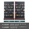 Hole board shelf display rack hardware tools hanging board storage rack jewelry stationery storage supermarket gun rack display rack
