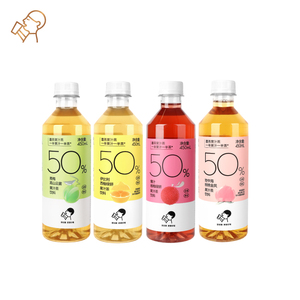 喜茶低糖果汁茶50%真果汁0脂450ml*15瓶